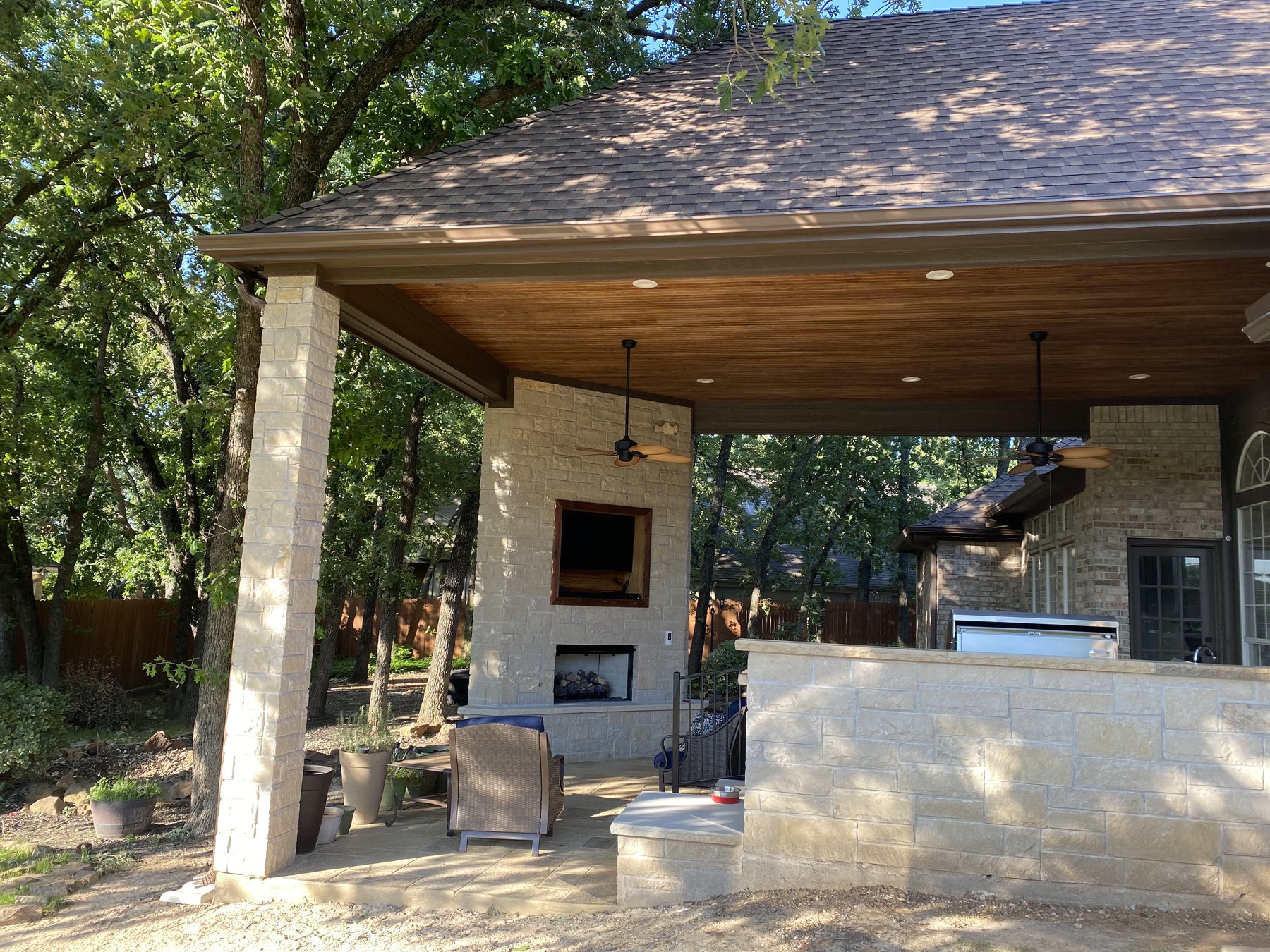 Venado Construction bathroom remodel project on Shady Brook Ct in Southlake, Texas